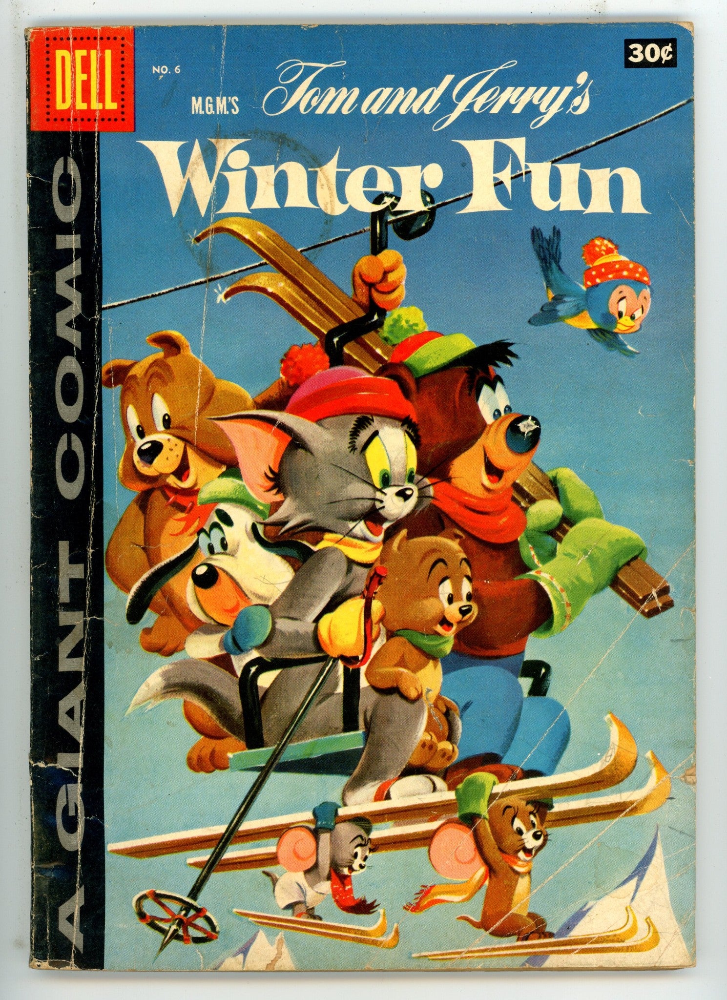 M.G.M.'s Tom and Jerry's Winter Fun 6 Canadian Variant GD/VG (1957)