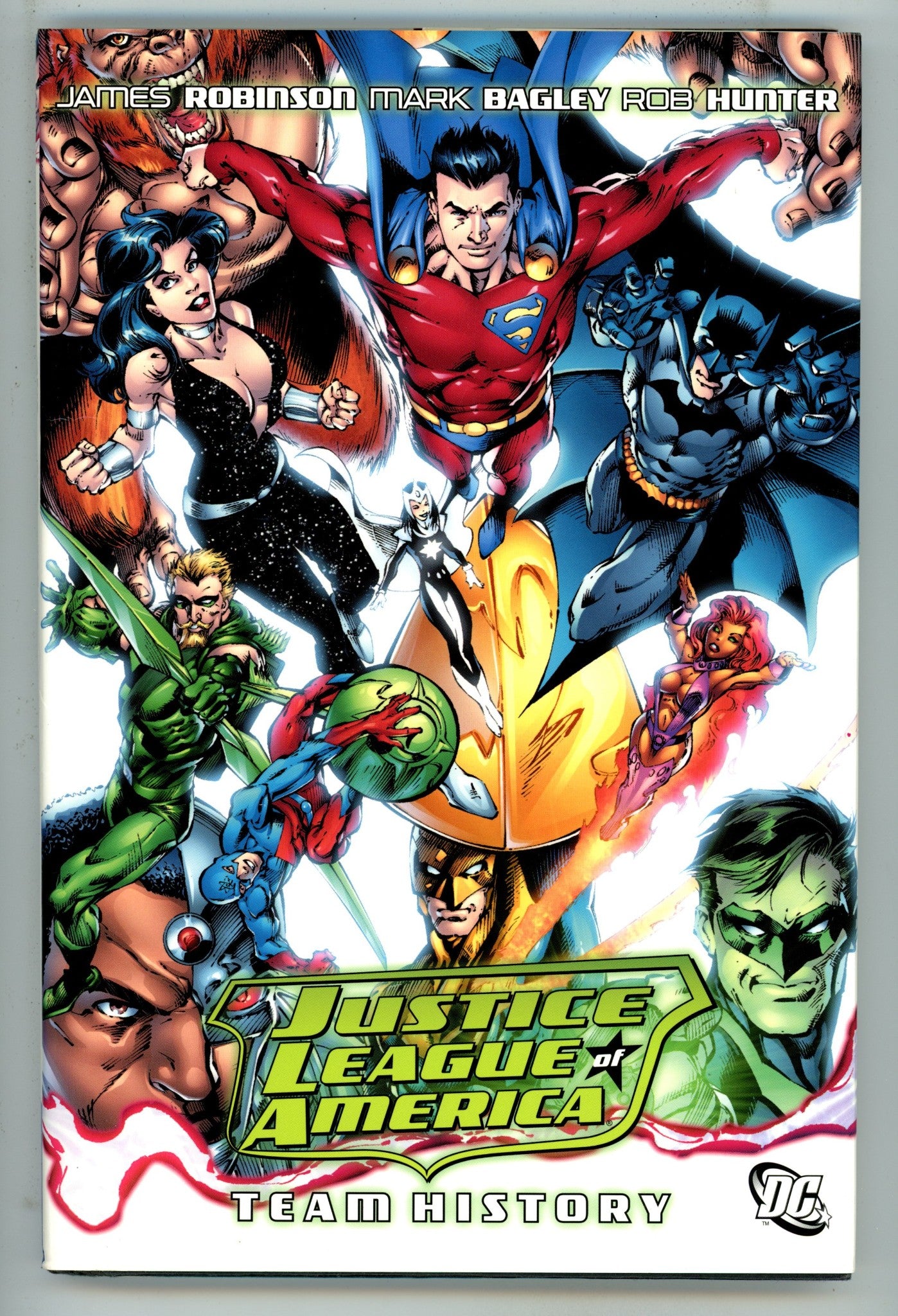 Justice League of America Team History HC