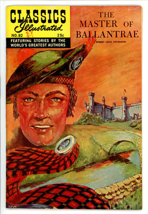 Classic Illustrated Master Of Ballantrae 82 HRN 166
