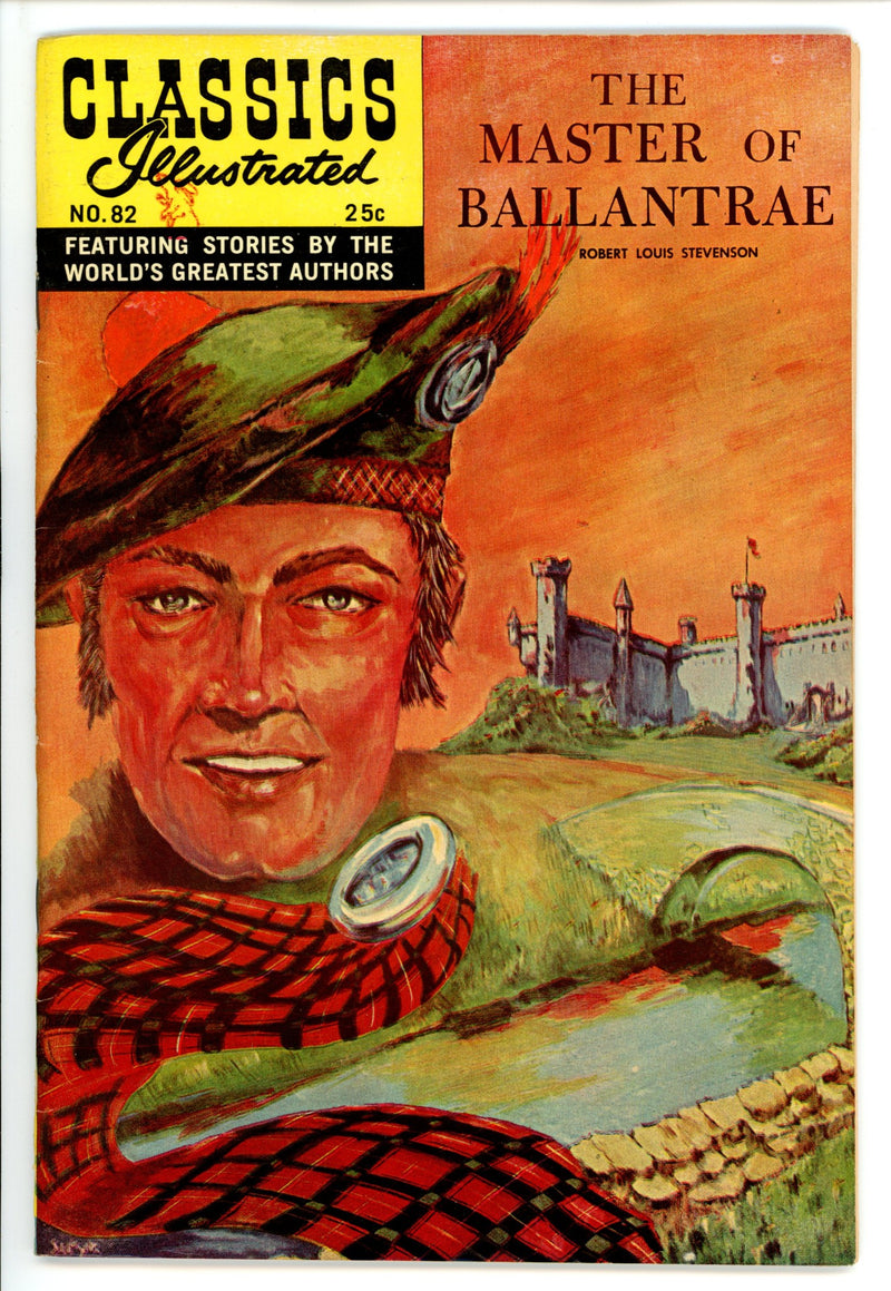 Classic Illustrated Master Of Ballantrae 82 HRN 166