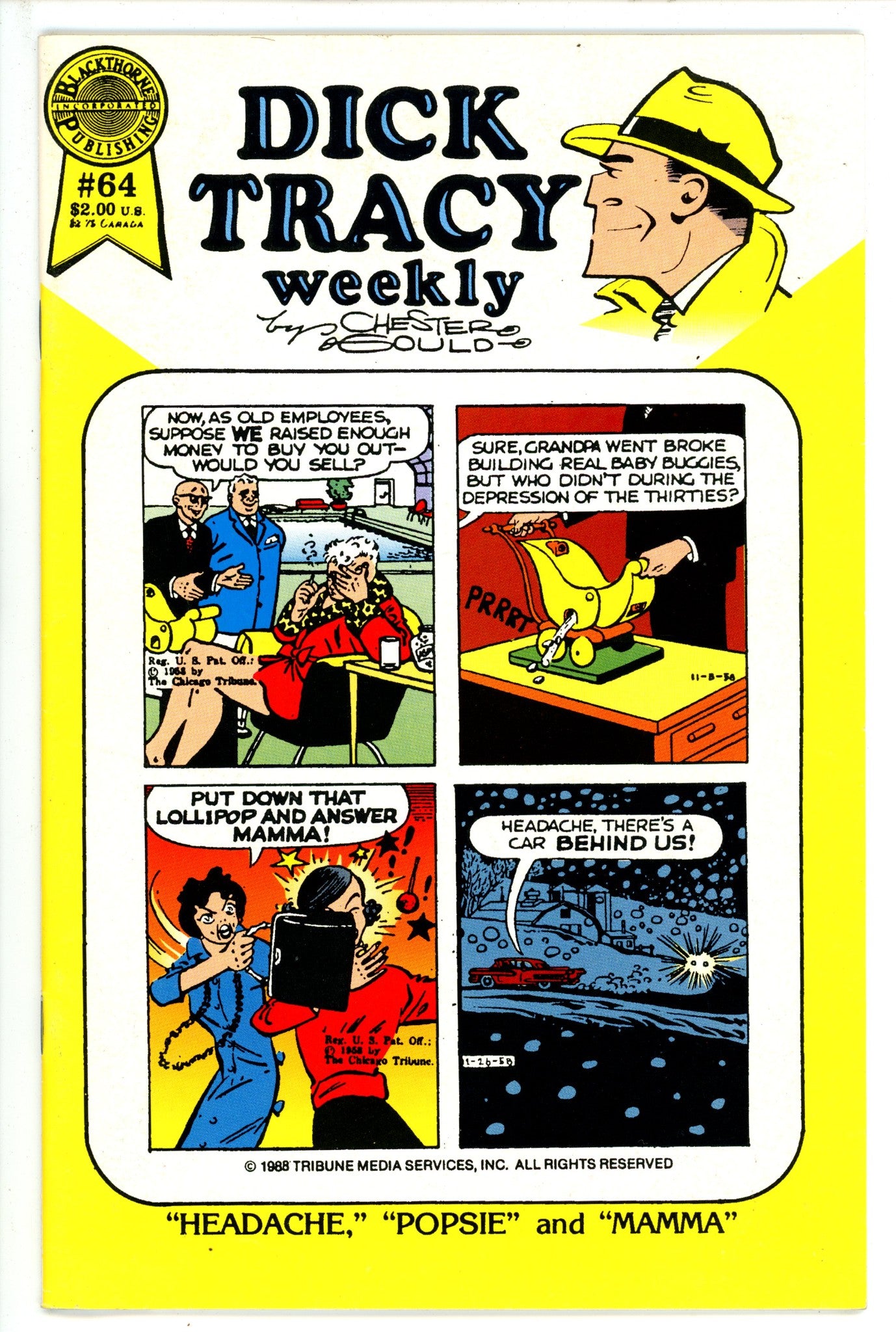 Dick Tracy Weekly 64 (1988)