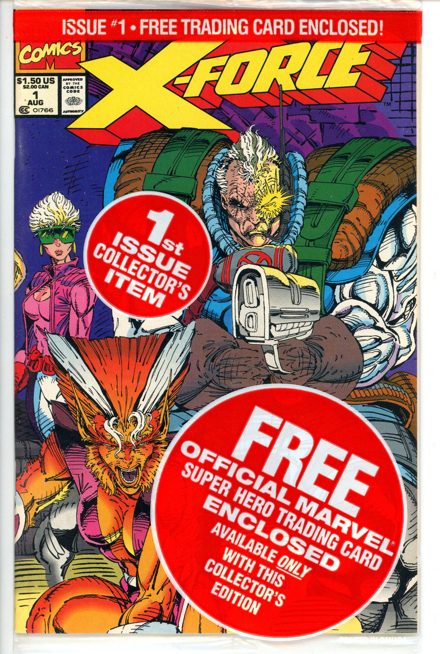 X-Force Vol 1 1 Sunspot Card
