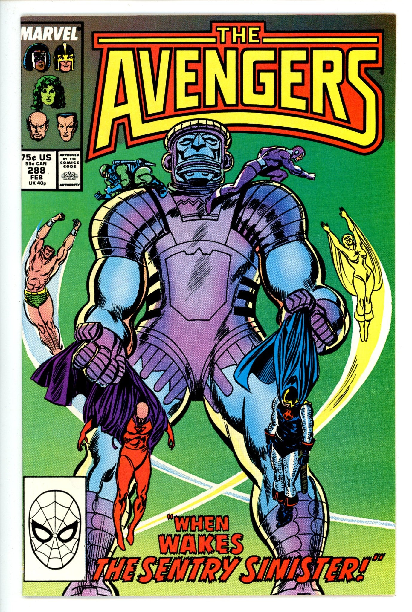 The Avengers Vol 1 288