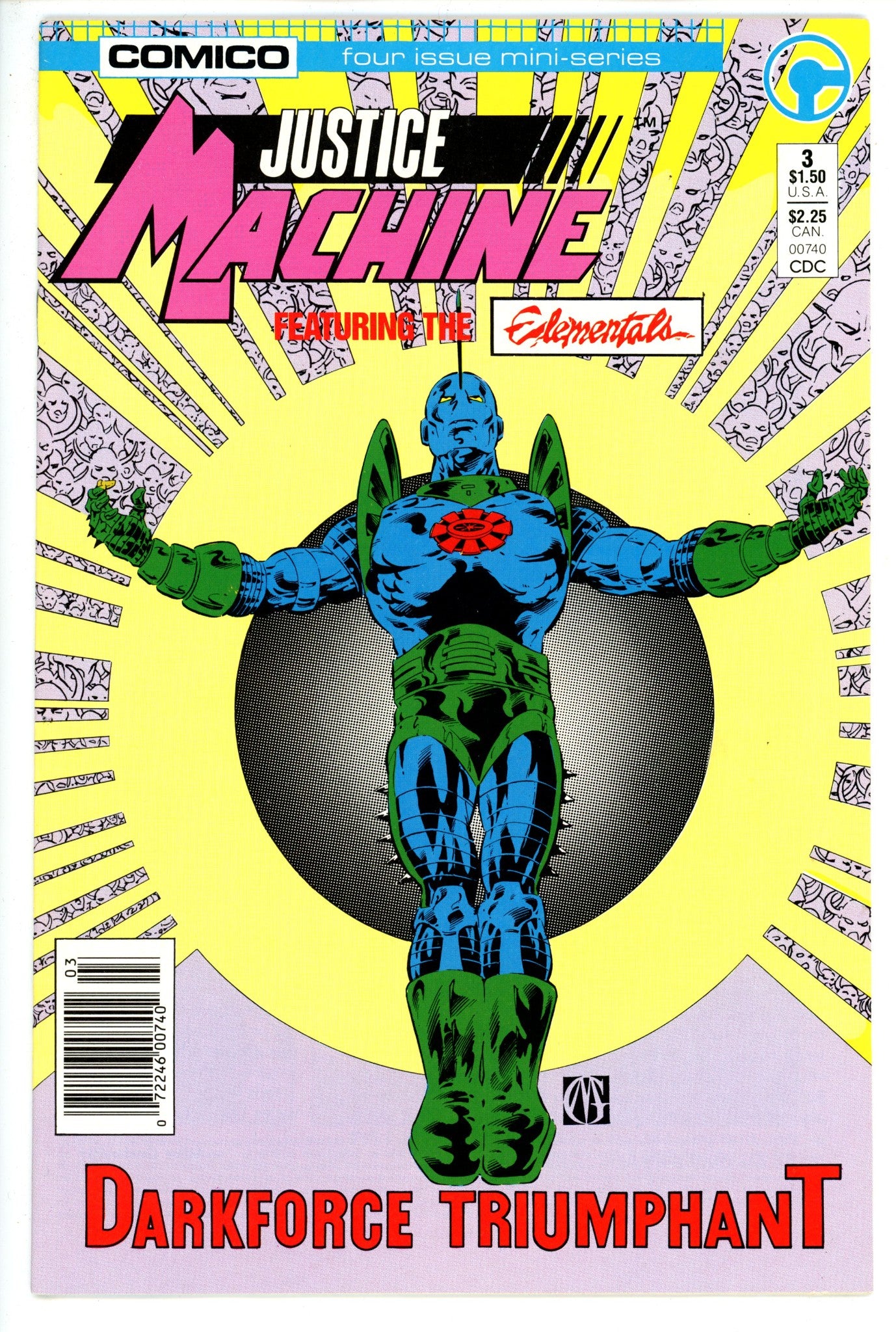 Justice Machine 3 Newsstand