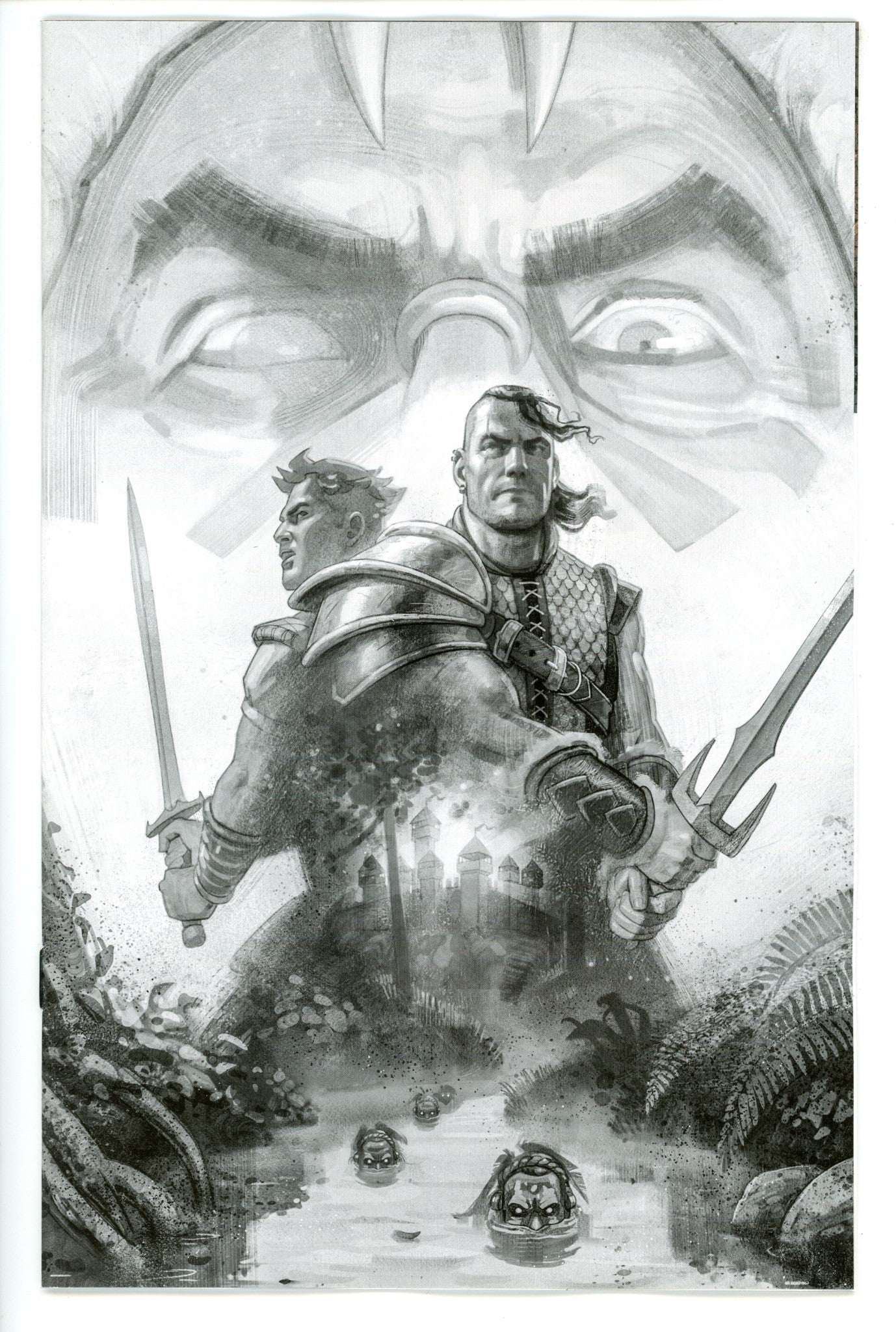 Cimmerian Beyond Black River 1 Tessier Variant NM