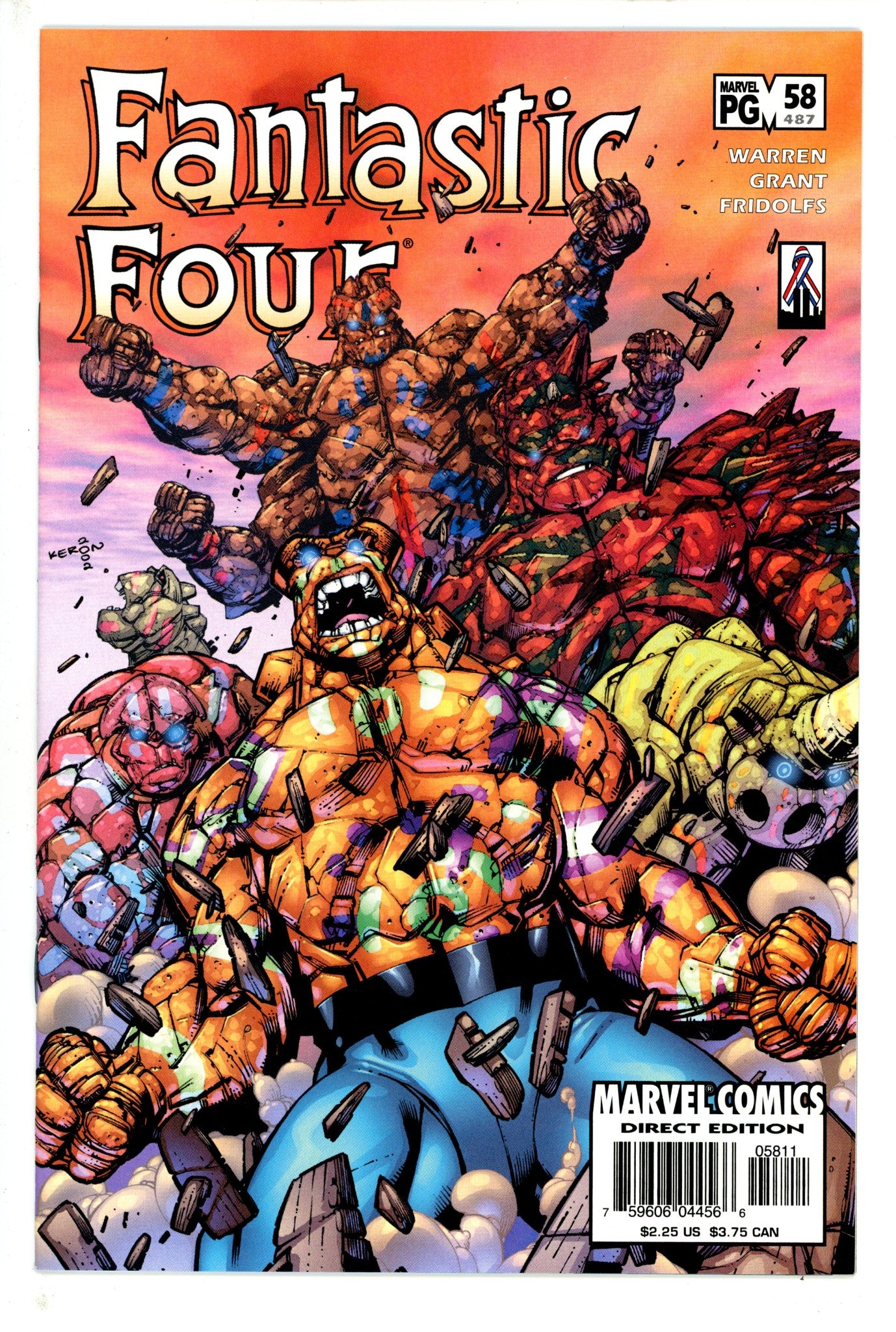 Fantastic Four Vol 3 58 (487) (2002)