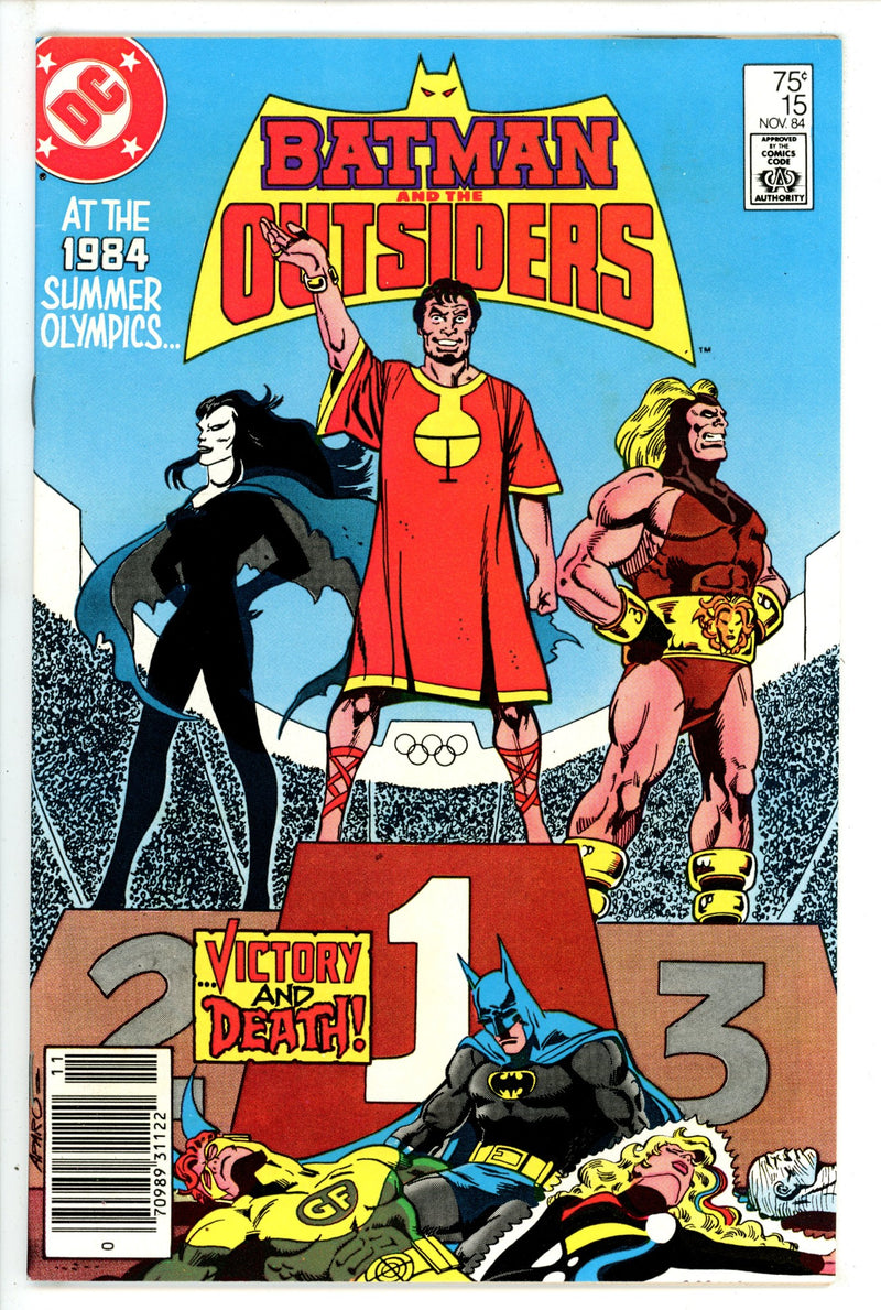 Batman and the Outsiders Vol 1 15 Newsstand (1984)