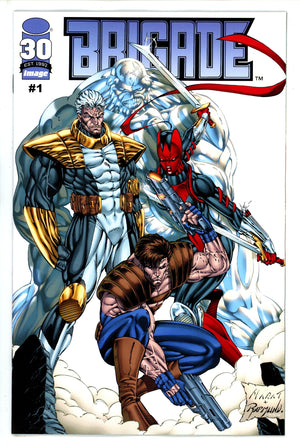 Brigade Vol 1 1 Remastered Edition Mychaels Variant (2022)