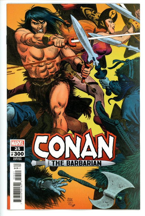 Conan the Barbarian Vol 3 25 Toth Variant NM+
