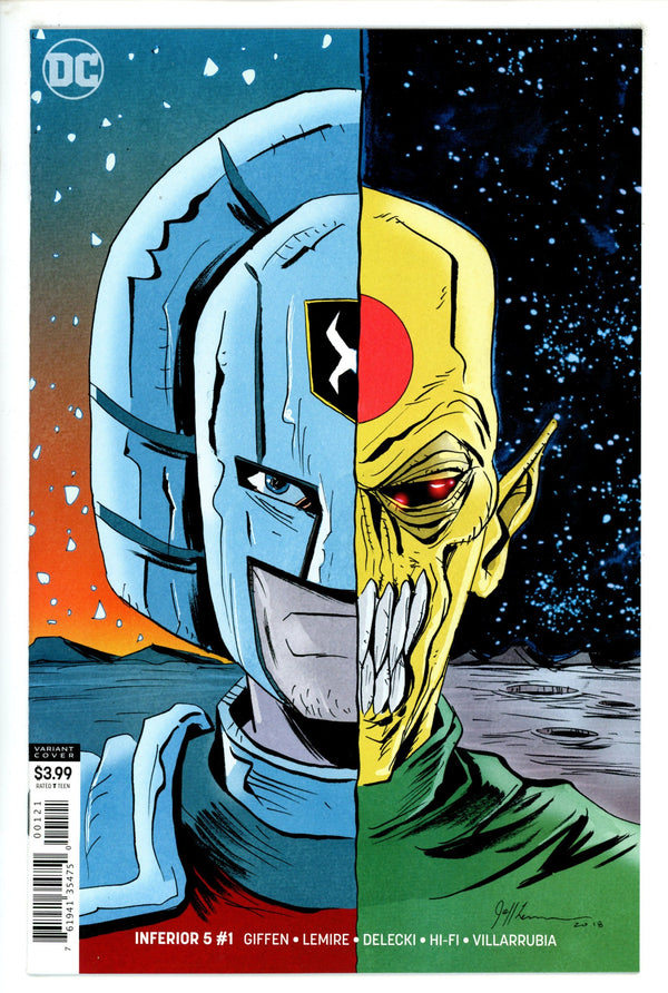 Inferior Five Vol 2 1 Lemire Variant