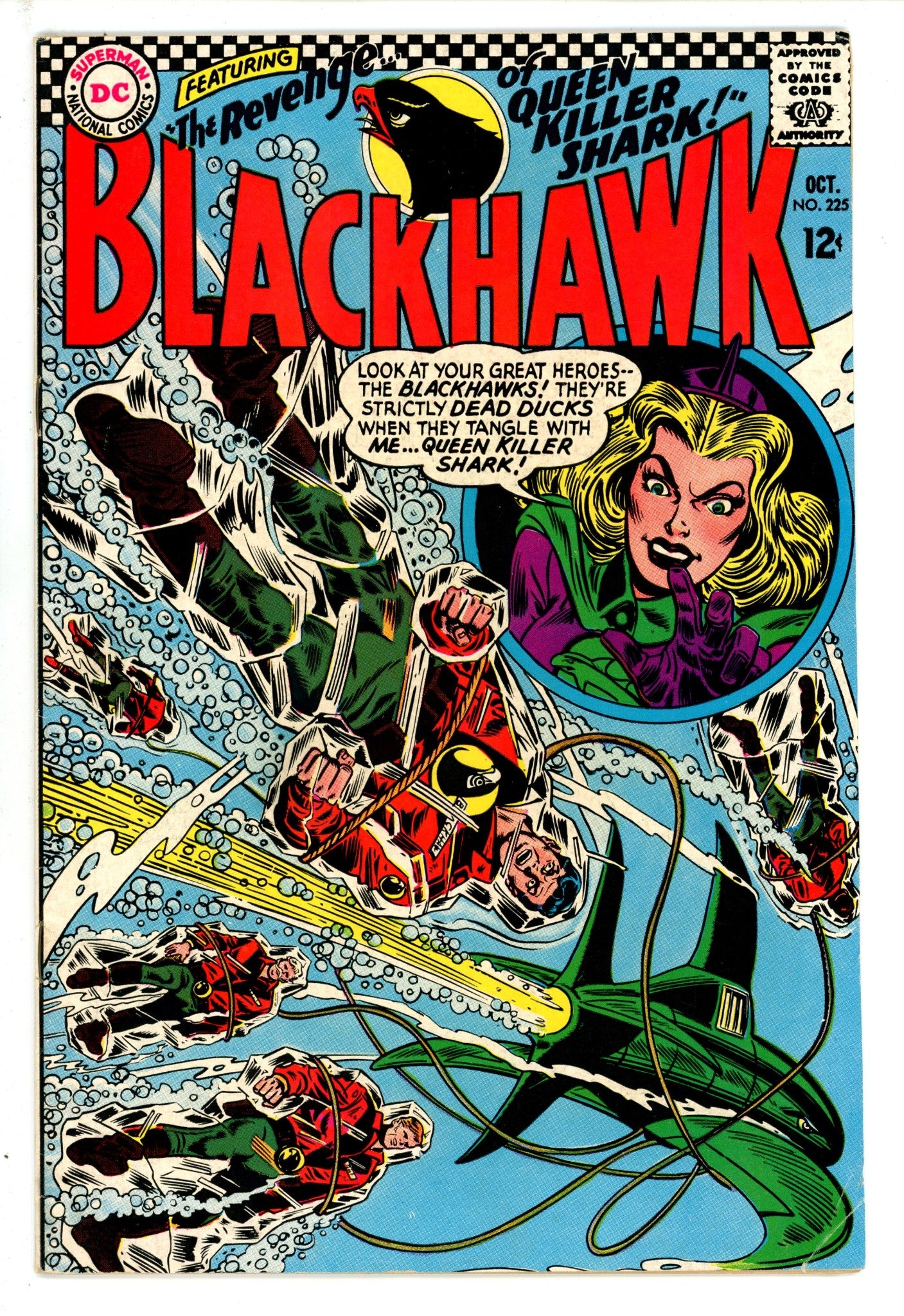 Blackhawk Vol 1 225 FN/VF (1966)