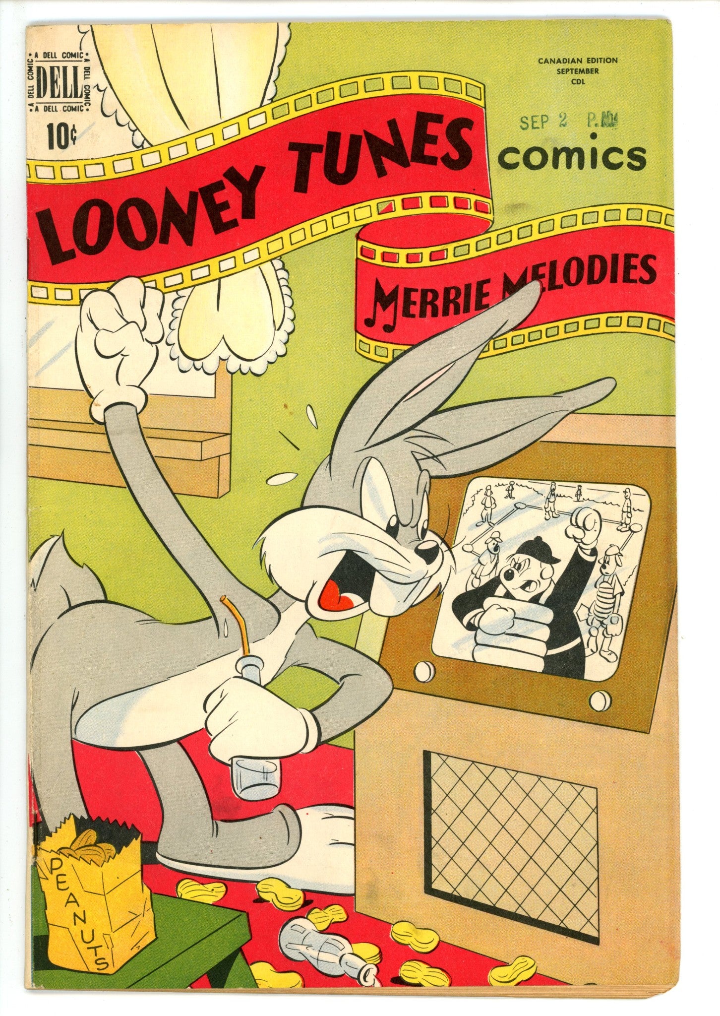 Looney Tunes and Merrie Melodies Comics 83 Canadian VG/FN