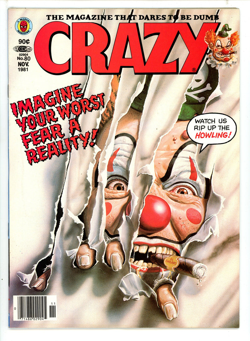 Crazy Magazine 80 VF (1981)