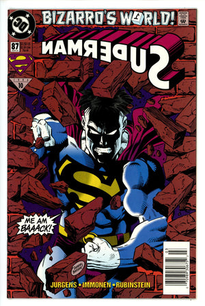 Superman Vol 2 87 Newsstand