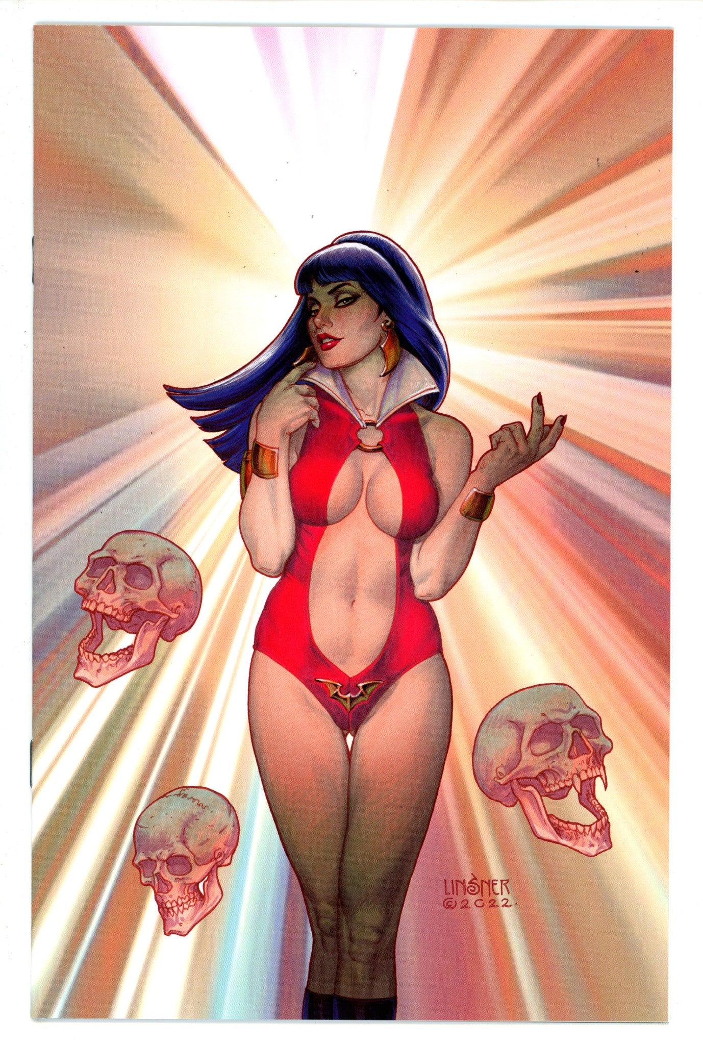 Vampirella: Mindwrap 4 Linsner Virgin Variant NM- (2022)