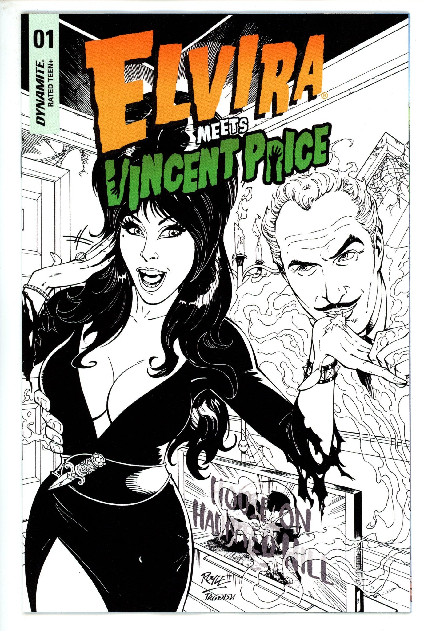 Elivra Meets Vincent Price 1 Royle Variant