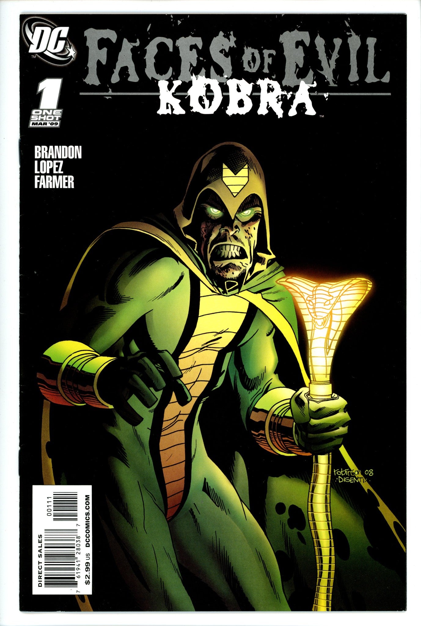 Faces of Evil: Kobra 1-DC-CaptCan Comics Inc