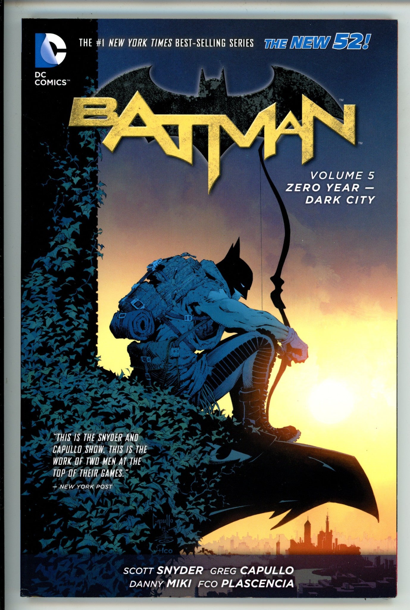 Batman Vol 5 Zero Year - Dark City TPB