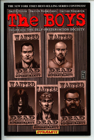The Boys The Self-Preservation Society Vol 6 TPB