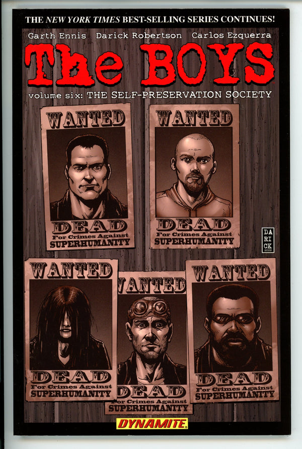 The Boys The Self-Preservation Society Vol 6 TPB