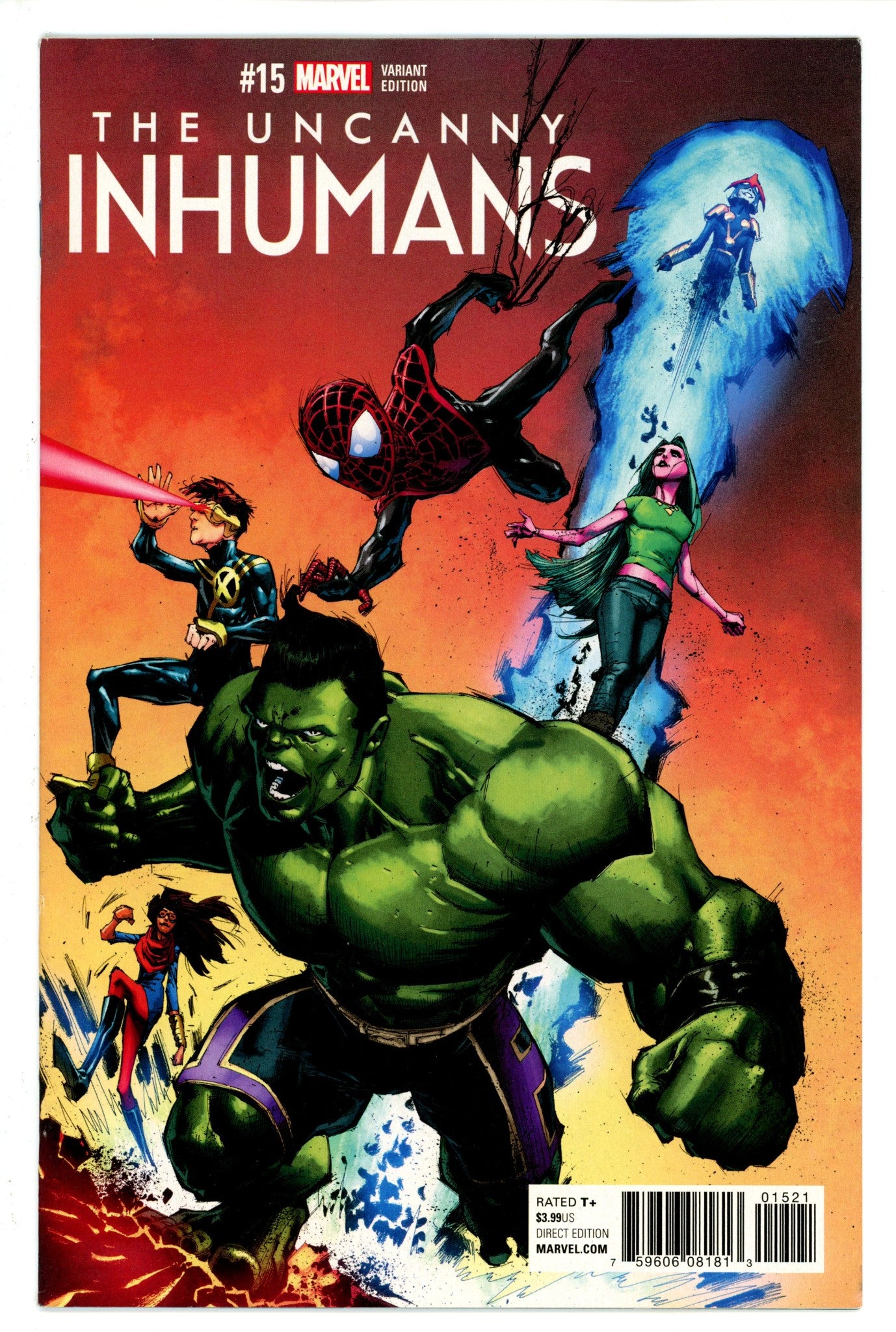 Uncanny Inhumans 15 Portacio Variant
