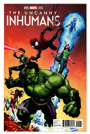 Uncanny Inhumans 15 Portacio Variant
