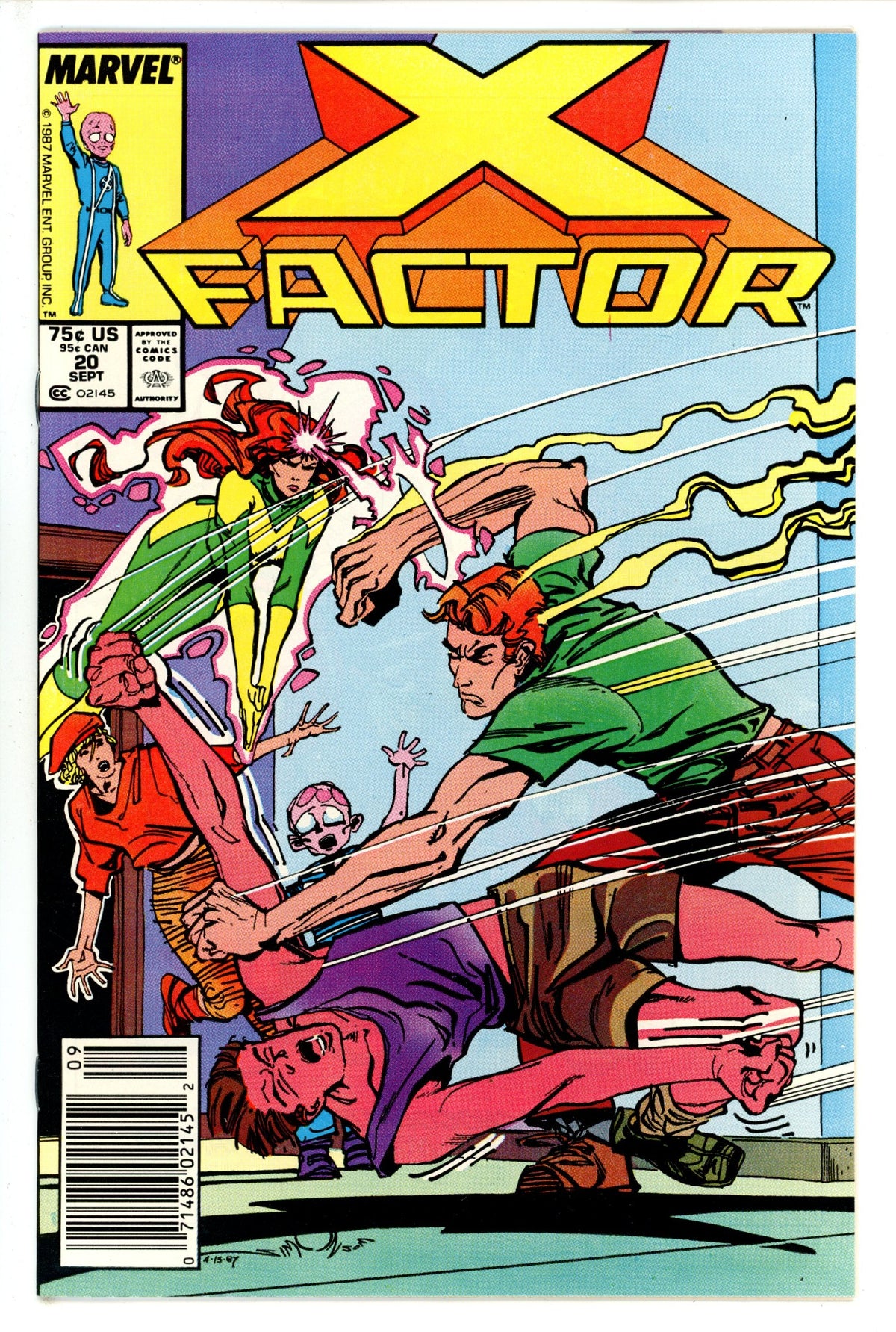 X-Factor Vol 1 20 Newsstand (1987)