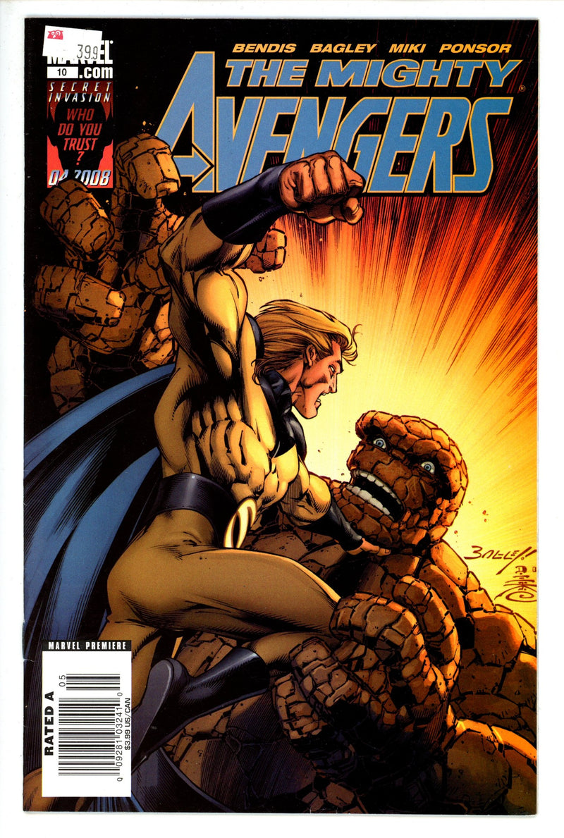 The Mighty Avengers Vol 1 10 Newsstand FN/VF