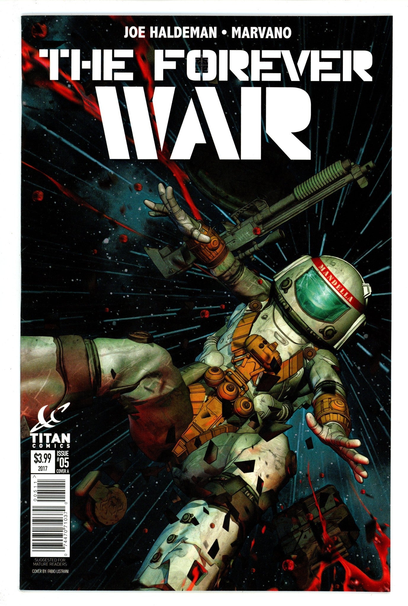 The Forever War 4 High Grade (2017) Listrani Variant 