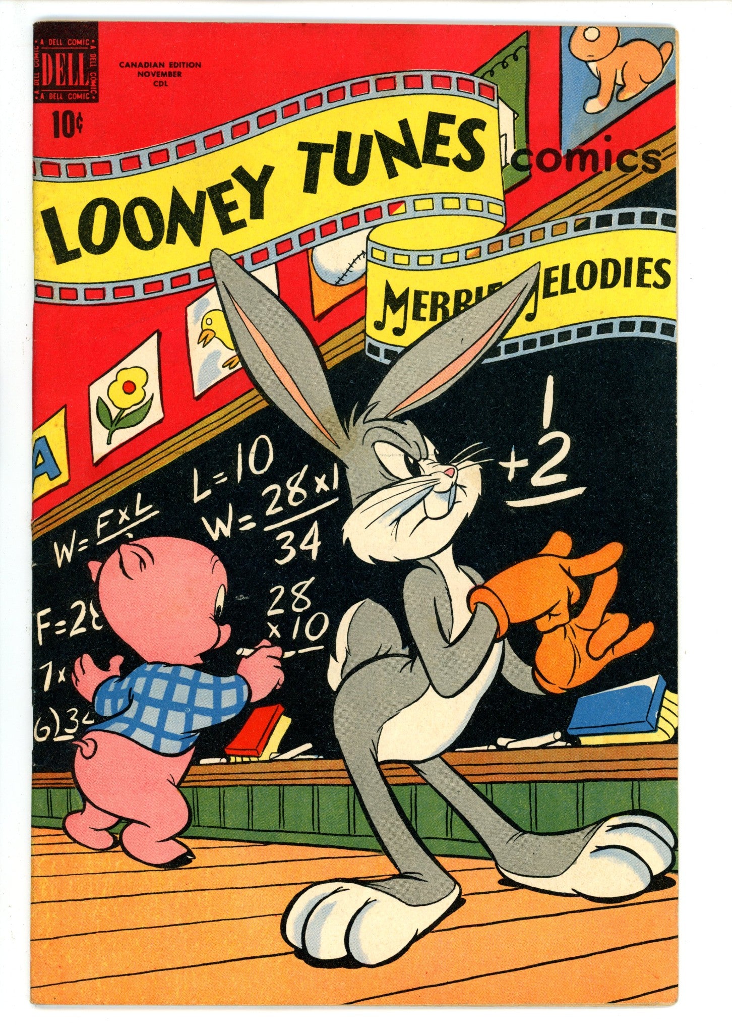 Looney Tunes and Merrie Melodies Comics 85 Canadian FN+