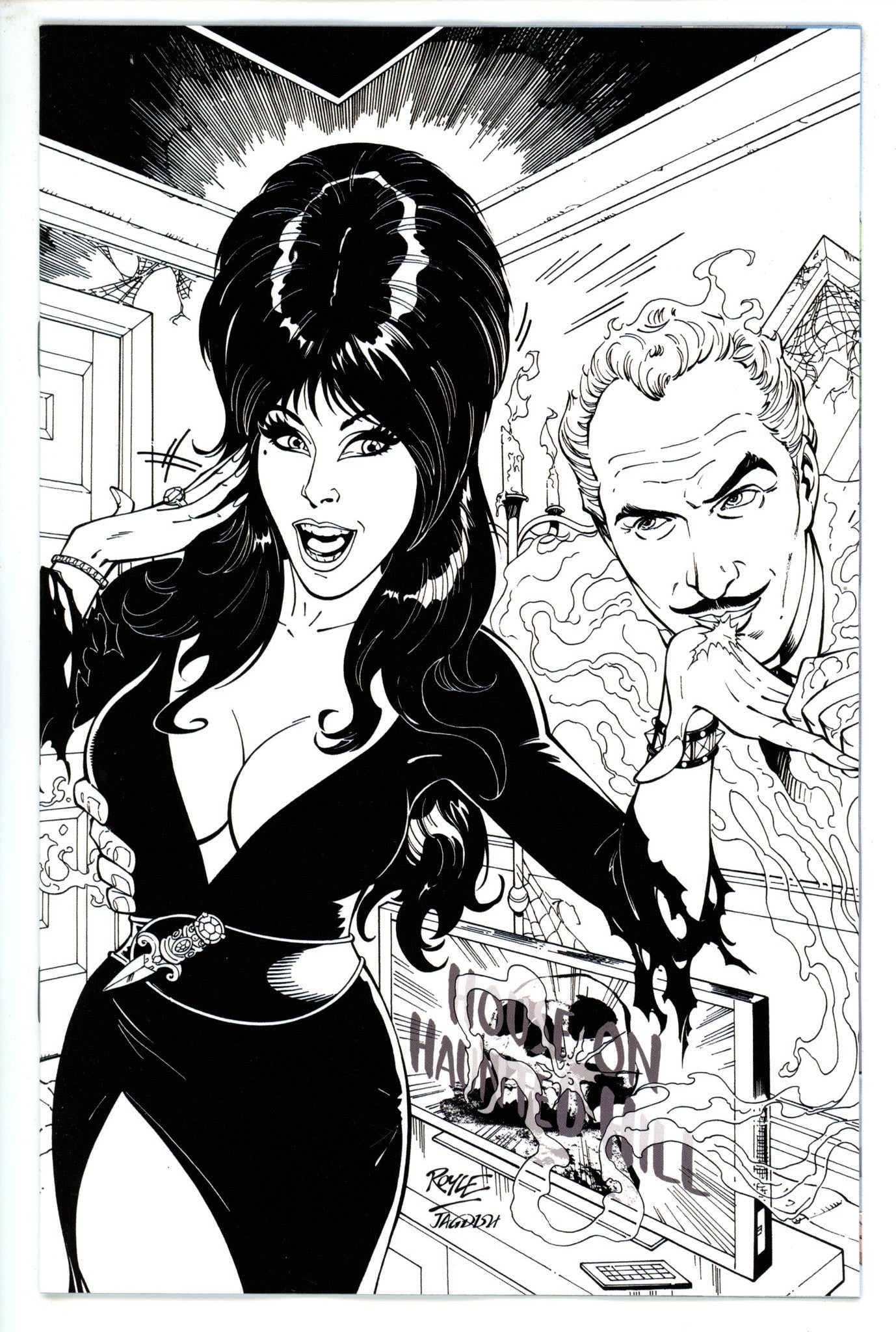 Elivra Meets Vincent Price 1 Royle Variant