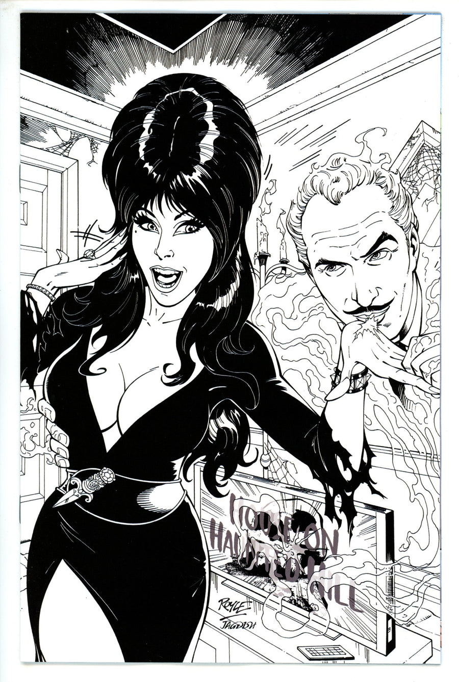 Elivra Meets Vincent Price 1 Royle Variant