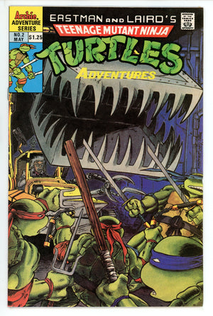 Teenage Mutant Ninja Turtles Adventures Vol 2 2 Canadian VF+