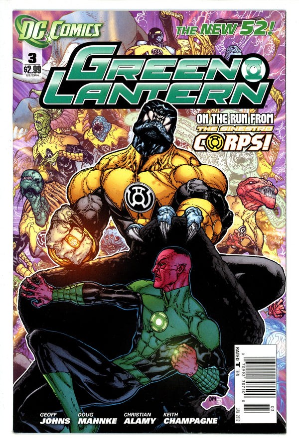 Green Lantern Vol 5 3 Newsstand FN/VF (2012)