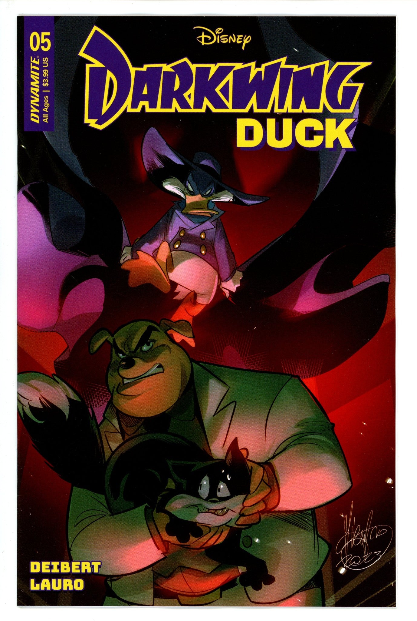 Darkwing Duck 5 Andolfo Variant (2023)