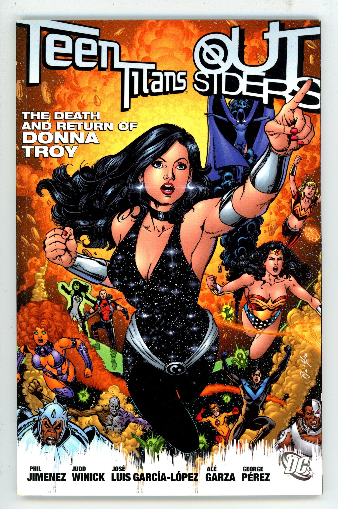 Teen Titans/Outsiders The Death and Return of Donna Troy TPB
