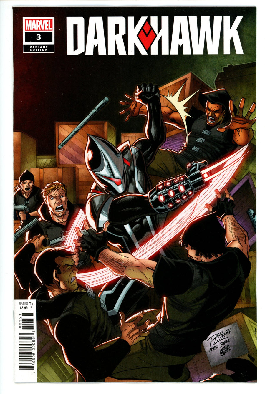 Darkhawk Vol 2 3 Lim Variant (2021)