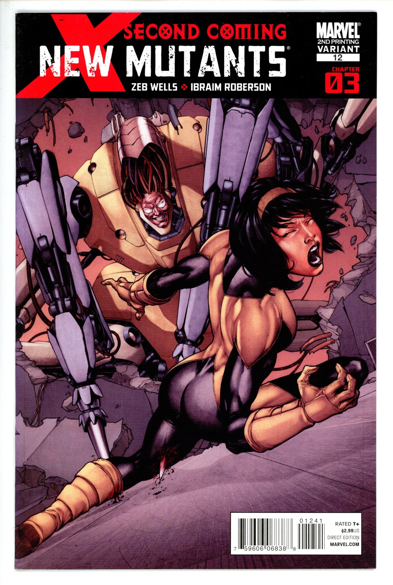 New Mutants Vol 3 12 2nd Print