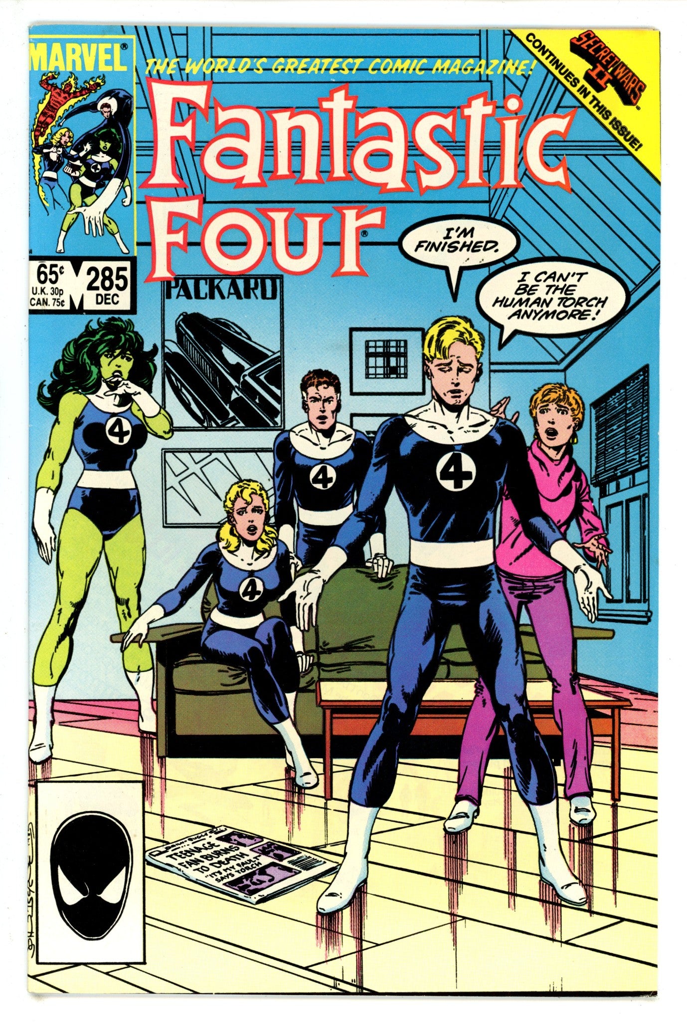 Fantastic Four Vol 1 285 (1985)