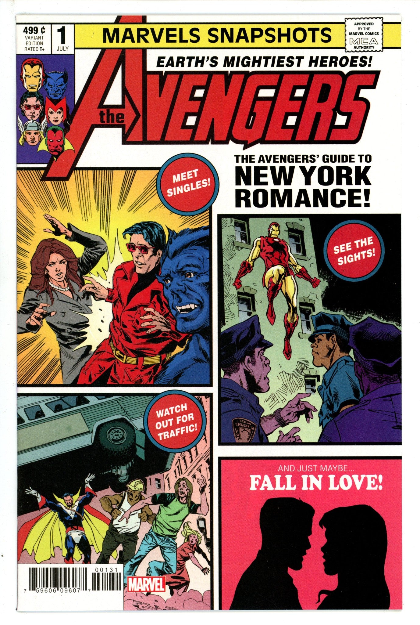 Marvels Snapshots: Avengers 1 Johnson Variant (2020)