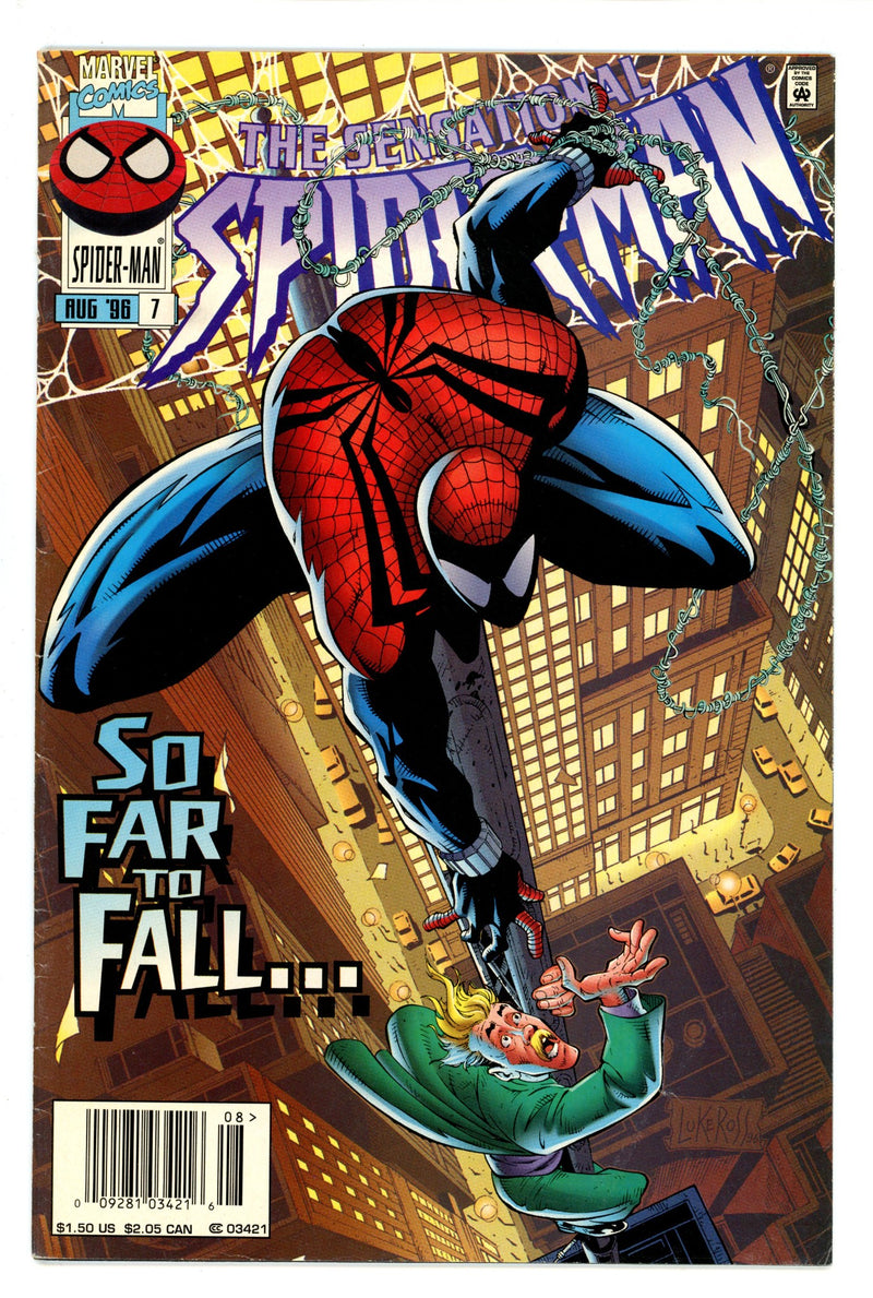 The Sensational Spider-Man Vol 1 7 Newsstand VG+