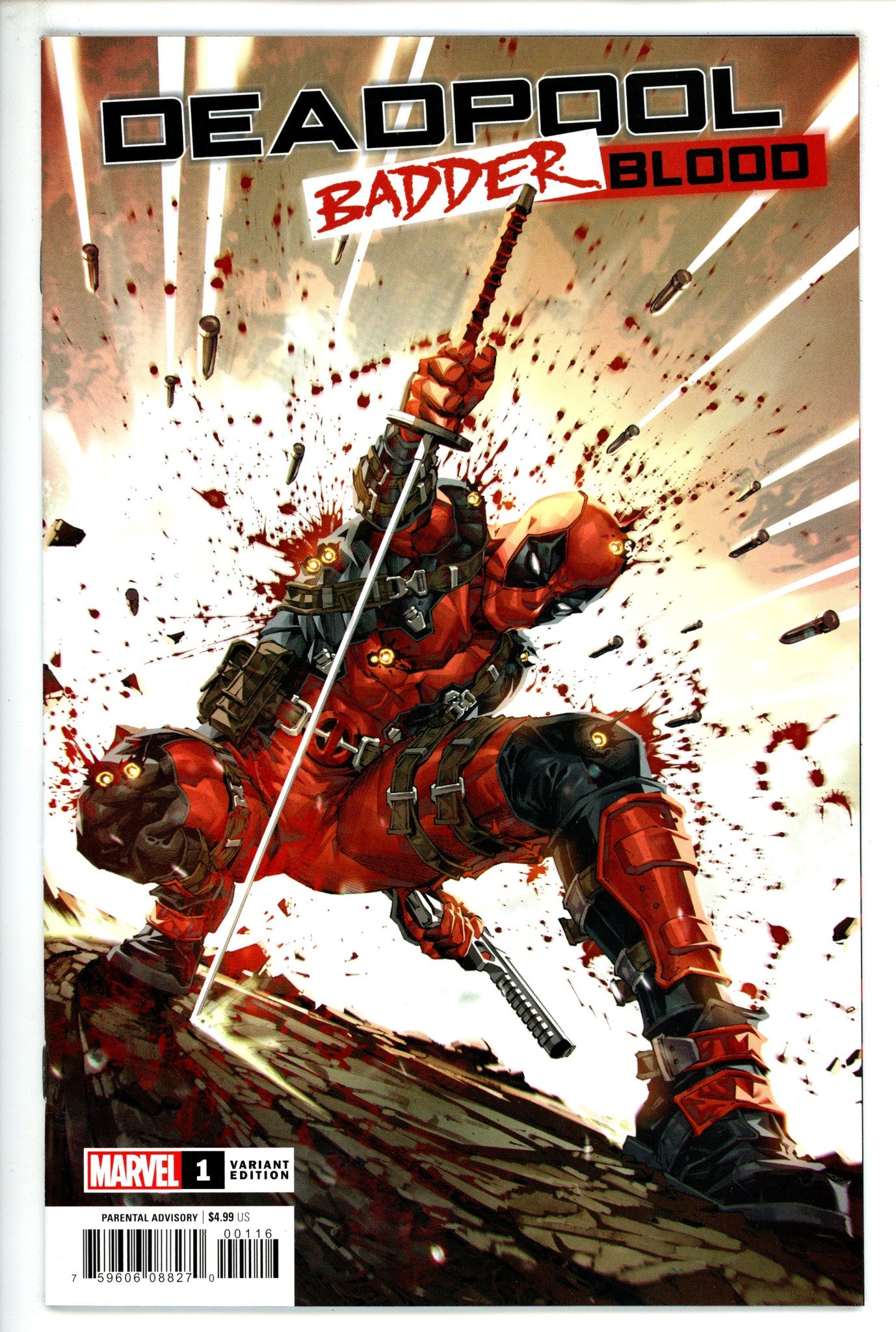 Deadpool Badder Blood 1 Ngu Incentive Variant NM- (2023)