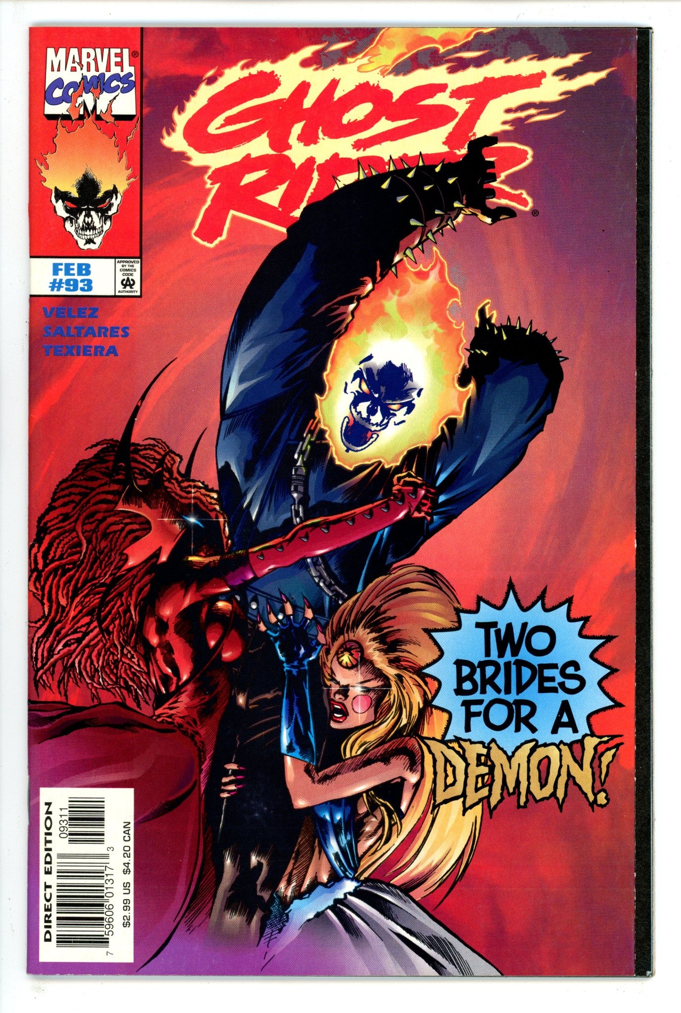 Ghost Rider Vol 2 93 VF/NM