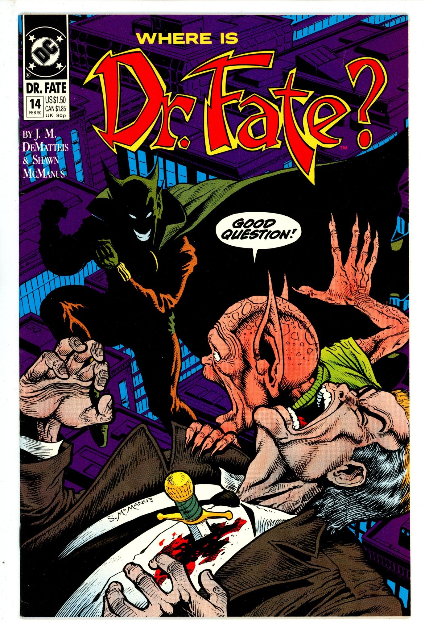 Doctor Fate Vol 2 14 (1990)