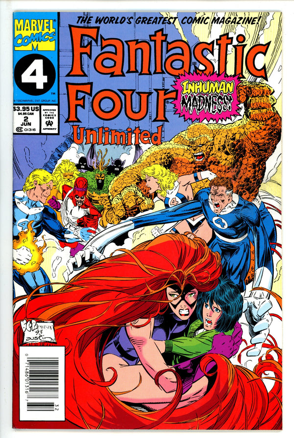Fantastic Four Unlimited 2 Newsstand (1993)
