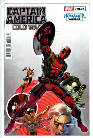 Captain America Cold War Omega 1 Liefeld Homager Variant (2023)