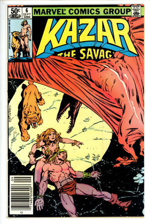 Ka-Zar the Savage Vol 3 6 Newsstand
