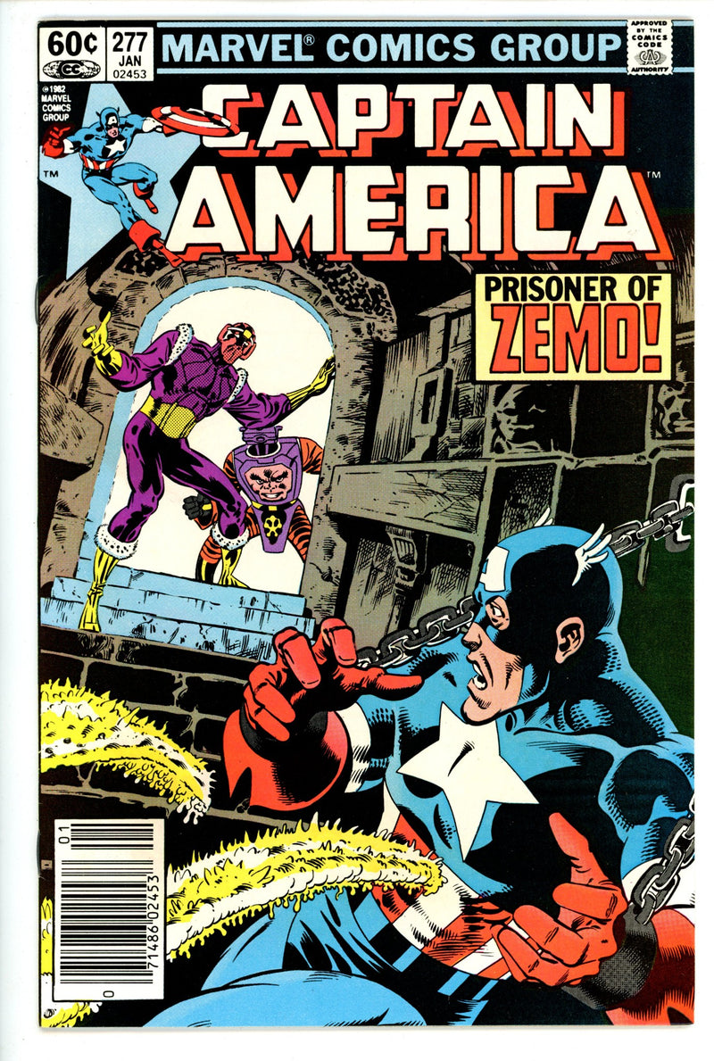 Captain America Vol 1 277 Newsstand