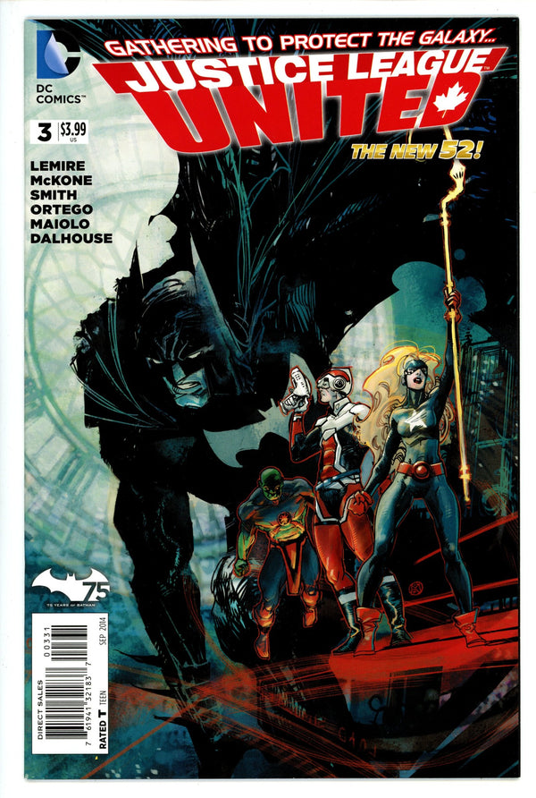 Justice League United 3 Batman Variant