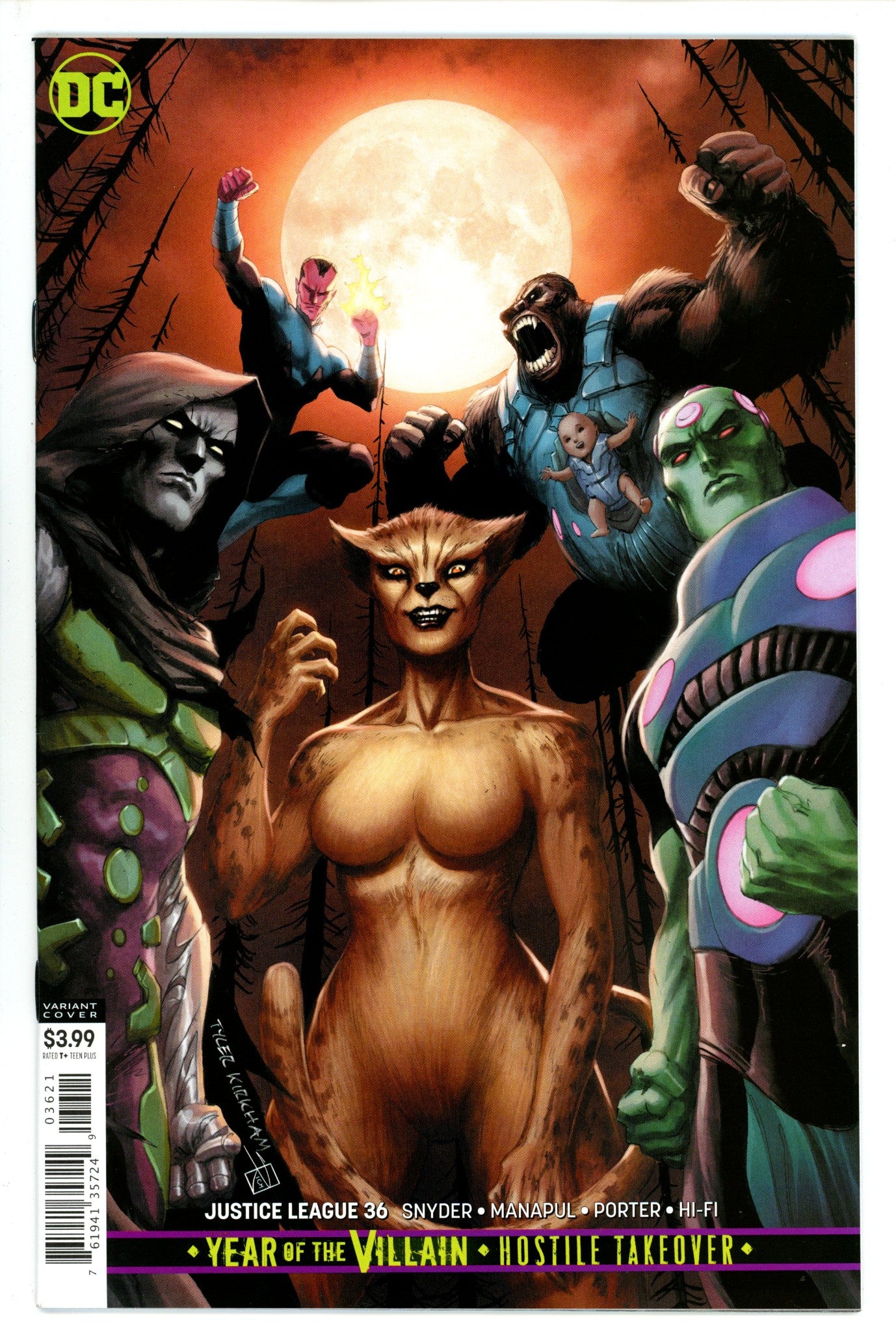 Justice League Vol 3 36 Kirkham Variant (2020)